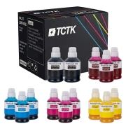 TCTK Atramentové náplne GI-50PGBK sada 2 ks čierna kompatibilný s Canon PIXMA G 5045 5050 5055 6045 6050 6055 7045 7050 7055, PIXMA GM 2050 4040 4050, nahrádza 3386C001
