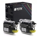 TCTK atramentové cartridge LC-1100 balenie 2 ks čierna kompatibilné s Brother DCP-145 C DCP-J 125 MFC-250 C MFC-J 220, nahrádza LC1100BK
