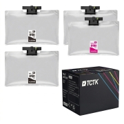 TCTK Atramentové náplne C13T01D100 sada 2 ks čierna kompatibilný s Epson WorkForce Pro WF-C 529 R, WorkForce Pro WF-C 529 R DTW, WorkForce Pro WF-C 579 R D2TWF DTWF DWF
