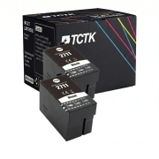 TCTK Atramentové náplne 27XL sada 2 ks čierna kompatibilný s Epson WorkForce WF-3600, pre WorkForce WF-3620 DWF WF, pre WorkForce WF-3640 DTWF, pre WorkForce WF-7110 DTW, nahrádza C13T27114012