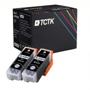 TCTK Atramentové náplne 33XL sada 2 ks čierna kompatibilný s Epson Expression Premium XP-530 XP-540 XP-630 XP-635 XP-640 XP-645 XP-7100 XP-830 XP-900, nahrádza C13T33514012
