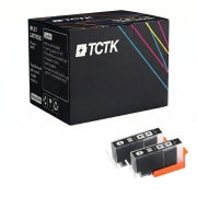TCTK Atramentové náplne 364XL sada 2 ks čierna kompatibilný s HP DeskJet 3070A 3520 3522 3524, OfficeJet 4620, PhotoSmart 5510 5511 5512 5514 5515 5520 5522 5524 6510 6512 6515 6520, nahrádza CN684EE