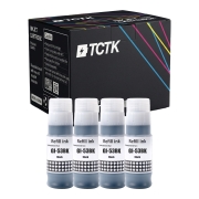 TCTK Atrament T6641 4ks Čierny kompatibilný s Epson EcoTank ET-14000 ET-16500 ET-2500 ET-2600 ET-4500 L100 L200 L300 L355 L555 L1300, nahrádza C13T66414A C13T664140