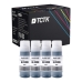 TCTK Atrament T6641 4ks Čierny kompatibilný s Epson EcoTank ET-14000 ET-16500 ET-2500 ET-2600 ET-4500 L100 L200 L300 L355 L555 L1300, nahrádza C13T66414A C13T664140