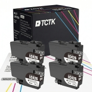 TCTK Atramentové náplne LC426BK sada 4 ks čierna kompatibilný s Brother MFC-J 4335 DW, MFC-J 4340 DW, MFC-J 4340 DWE Ecopro, MFC-J 4535 DW, MFC-J 4540, MFC-J 4540 DW, MFC-J 4540 DW XL, MFC-J 4540 DWT