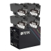 TCTK Atramentové náplne LC-427 sada 4 ks čierna kompatibilný s Brother HL-J 6010 DW, pre MFC-J 5955 DW, pre MFC-J 6950, pre MFC-J 6955 DW, pre MFC-J 6957 DW DWT, pre MFC-J 6959 DW, nahrádza LC427BK