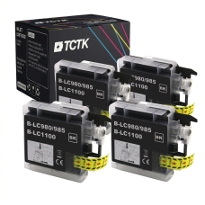 Kompatibilná náhrada za Brother LC-1100XL (LC1100XLBK),LC-980 (LC980BK),LC-985 (LC985BK)
