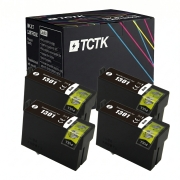 TCTK Atramentové náplne T1301 sada 4 ks čierna kompatibilný s Epson Stylus Office B 42 WD, Stylus Office BX 525 WD, Stylus Office BX 535 WD, Stylus Office BX 625 FWD, nahrádza C13T13014010