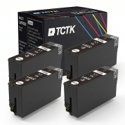 TCTK Atramentové náplne 35XL sada 4 ks čierna kompatibilný s Epson WorkForce Pro WF-4720, WorkForce Pro WF-4720 DWF, WorkForce Pro WF-4725 DWF, WorkForce Pro WF-4730 DTWF, nahrádza C13T35914010