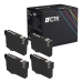 TCTK Atramentové náplne 603XL sada 4 ks čierna kompatibilný s Epson Expression Home XP-2100 XP-2105 XP-2150 XP-2155 XP-3100 XP-3105 XP-3150 XP-3155 XP-4100 XP-4105 XP-4150, nahrádza C13T03A14010