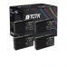 TCTK Atramentové náplne T7021 sada 4 ks čierna kompatibilný s Epson WorkForce Pro WP-4000 WP-4015DN WP-4025DW WP-4095DN WP-4500 WP-4515DN WP-4525DNF WP-4535DWF WP-4545DTWF WP-4595DNF