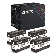 TCTK Atramentové náplne 711 sada 4 ks čierna kompatibilný s HP DesignJet T 120, DesignJet T 120 24 Inch, DesignJet T 125 130 520, DesignJet T 520 24 Inch, DesignJet T 520 36 Inch, nahrádza CZ133A