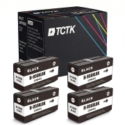 TCTK Atramentové náplne 950XL sada 4 ks čierna kompatibilný s HP Officejet Pro 251dw 276dw 8100 8600 8610 8615 8616 8620 8625 8630 8640 8650 8660, nahrádza CN045AE