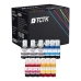 TCTK atrament GI-51PGBK GI-51C GI-51M GI-51Y 12 balenie CMYK kompatibilný s Canon PIXMA G1520 G1530 G1560 G2520 G2560 G2570 G3520 G3560 G3570 G3571 G3572 G3590 G4570, nahrádza 4529C001