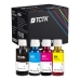 TCTK atramentové kazety 32XL 31 4 balenie CMYK kompatibilné s HP Smart Tank 502 510 5100 5105 5106 5107 5108 513 514 517, nahrádza 1VV24AA