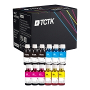 TCTK atramentové náplne 32XL 31 C M Y 12-balenie CMYK kompatibilné s HP Smart Tank 502 510 5100 5105 5106 5107 5108 513 514 517, nahrádza 1VV24AA