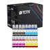 Multipack (16) Atramenty CMYK (Azúrová/Purpurová/Žltá/Čierna) Kompatibilné s Epson EcoTank - Nahrádza 104 (C13T00P140)