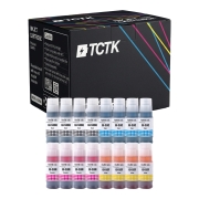 Multipack (16) Atramenty CMYK (Azúrová/Purpurová/Žltá/Čierna) Kompatibilné s Epson EcoTank - Nahrádza T6641 (C13T66414A) (C13T664140)
