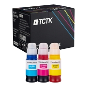 TCTK Atrament GI-50C GI-50M GI-50Y sada 3 ks CMY kompatibilný s Canon PIXMA G5045 G5050 G5055 G6045 G6050 G6055 G7045 G7050 G7055, nahrádza 3403C001