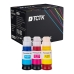 TCTK Atrament GI-50C GI-50M GI-50Y sada 3 ks CMY kompatibilný s Canon PIXMA G5045 G5050 G5055 G6045 G6050 G6055 G7045 G7050 G7055, nahrádza 3403C001