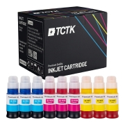 TCTK Atramenty GI-50C GI-50M GI-50Y sada 9ks CMY (3x azúrová, purpurová, žltá) kompatibilné s Canon PIXMA G 5045 5050 5055 6045 6050 6055 7045 7050 7055, nahrádza 3403C001