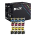 TCTK atramentové náplne LC125 LC127 16 ks CMYK kompatibilné s Brother DCP-J4110DW MFC-J4310DW J4410DW J4510DW J4610DW J4710DW J6520DW J6720DW J6920DW, nahrádza LC125XLC