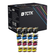 TCTK atramentové kazety 22E 4-pack CMYK kompatibilné s Brother MFC-J 5920 DW, nahrádza LC22EBK