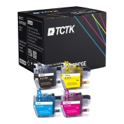 TCTK toner 3211/3213 4 ks CMYK kompatibilný s Brother DCP-J 572 DW DCP-J 772 DNW DCP-J 774 DW MFC-J 490 MFC-J 491 DW MFC-J 895 DW, nahrádza LC3211BK LC3213Y LC3213C LC3213M