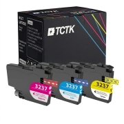 TCTK atramentové kazety LC-3237 sada 3 ks CMY kompatibilné s Brother HL-J 6000 DW HL-J 6100 DW MFC-J 5945 DW MFC-J 6945 DW MFC-J 6947 DW, nahrádza LC3237C