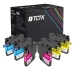 TCTK atramentové kazety LC-3237 balenie 6 ks CMY kompatibilné s Brother HL-J 6000 DW HL-J 6100 DW MFC-J 5945 DW MFC-J 6945 DW MFC-J 6947 DW, nahrádza LC3237C