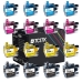 TCTK atrament 4-pack CMYK kompatibilný s Brother MFC-J 5340 DW MFC-J 5345 DW MFC-J 5740 DW MFC-J 6540 DW MFC-J 6940 DW, nahrádza LC-422XL LC422XLBK