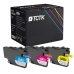 TCTK atramentové kazety LC-427 sada 3 ks CMY kompatibilné s Brother HL-J 6010 DW MFC-J 5955 DW 6950 6955 DW 6957 DW 6957 DWT 6959 DW, nahrádza LC427C