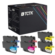 TCTK atramentové kazety LC-427 sada 6 ks CMY kompatibilné s Brother HL-J 6010 DW, MFC-J 5955 DW MFC-J 6955 DW, nahrádza LC427C