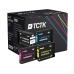 TCTK Atramentové náplne PGI-2500XL PGI-2500XL PGI-2500XL PGI-2500XL sada 4 ks CMYK kompatibilný s Canon MAXIFY iB 4000 4050 4100 4150, MAXIFY MB 5000 5050 5100 5150 5155 5300 5350, nahrádza 9254B001