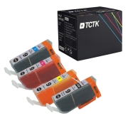 TCTK atramentové kazety PGI-9C PGI-9M PGI-9PBK PGI-9Y 4 balenie CMYK kompatibilné s Canon PIXMA IX 7000 MX 7600 Pro 9500 Mark II, nahrádza 1035B001