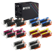Kompatibilná náhrada za Canon CLI-571XLBK (0331C001),CLI-571XLC (0332C001),CLI-571XLGY (0335C001),CLI-571XLM (0333C001),CLI-571XLY (0334C001)