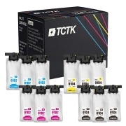 TCTK toner 125A 128A CRG-716 sada 4 ks CMYK kompatibilný s Epson WorkForce Pro WF-C 529 R WF-C 529 R DTW WF-C 579 R D2TWF WF-C 579 R DTWF WF-C 579 R DWF, nahrádza C13T01C100 C13T01D200 C13T01D300 C13T01D400