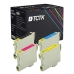 TCTK atramentové kazety T0551 T0552 T0553 T0554 4 ks CMYK kompatibilné s Epson Stylus Photo R240 R245 RX420 RX425 RX520, nahrádza C13T05514010