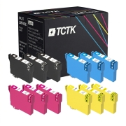 TCTK toner 128A T1281 T1282 T1283 T1284 12 ks CMYK kompatibilný s Epson Stylus Office BX305F BX305FW Plus SX125 SX130 SX230 SX235 SX420 SX425W SX430 SX435W SX440 SX445W T22, nahrádza C13T12814012