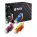 TCTK atramentové kazety 26XL 4 ks CMYK kompatibilné s Epson Expression Premium XP-510 XP-520 XP-600 XP-605 XP-610 XP-615 XP-620 XP-625 XP-700 XP-710 XP-720 XP-800 XP-810 XP-820, nahrádza C13T26314012