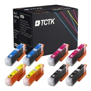 TCTK atramentové kazety 26XL 8-balenie CMYK kompatibilné s Epson Expression Premium XP-510 XP-520 XP-600 XP-605 XP-610 XP-615 XP-620 XP-625 XP-700 XP-710 XP-720 XP-800 XP-810 XP-820, nahrádza C13T26314012