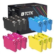 TCTK atramentové kazety 29XL 4-balenie CMYK kompatibilné s Epson Expression Home XP-235 XP-240 XP-245 XP-247 XP-250 XP-255 XP-257 XP-330 XP-332 XP-335 XP-340 XP-342, nahrádza T2991 C13T29914012