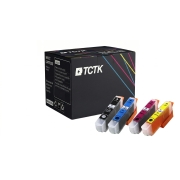 TCTK atramentové kazety 33XL 4-pack CMYK kompatibilné s Epson Expression Premium XP-530 XP-540 XP-630 XP-635 XP-640 XP-645 XP-7100 XP-830 XP-900, nahrádza C13T33614012