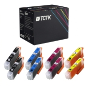 TCTK atramentové kazety 33XL 8-bal. CMYK kompatibilné s Epson Expression Premium XP-530 XP-540 XP-630 XP-635 XP-640 XP-645 XP-7100 XP-830 XP-900, nahrádza C13T33614012