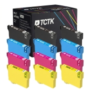 TCTK atrament 502XL 4-balenie CMYK kompatibilný s Epson Expression Home XP-5100 XP-5105 XP-5115 XP-5150 XP-5155, WorkForce WF-2860 DWF WF-2865 DWF, nahrádza C13T02W14010