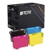 TCTK atramentové kazety 503XL 4 ks CMYK kompatibilné s Epson Expression Home XP-5200 XP-5205 WorkForce WF-2960 WF-2960 DWF WF-2965 DWF, nahrádza C13T09R14010