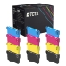 TCTK atramentové kazety 503XL sada 4 ks CMYK kompatibilné s Epson Expression Home XP-5200 XP-5205 WorkForce WF-2960 WF-2960 DWF WF-2965 DWF, nahrádza C13T09R14010
