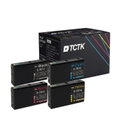 TCTK atramentové kazety T7011 T7012 T7013 T7014 sada 4 ks CMYK kompatibilné s Epson WorkForce Pro WP-4000 WP-4015DN WP-4095DN, nahrádza C13T70114010