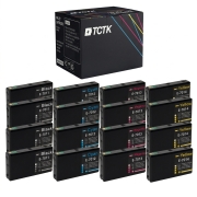 TCTK Ink 7011 7012 7013 7014 16-dielna sada CMYK kompatibilná s Epson WorkForce Pro WP-4000 WP-4015DN WP-4095DN WP-4500 WP-4515DN WP-4525DNF WP-4595DNF, nahrádza C13T70114010