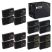 TCTK atramentové kazety T7021 T7022 T7023 T7024 4-pack CMYK kompatibilné s Epson WorkForce Pro WP-4000 WP-4015DN WP-4025DW WP-4095DN, nahrádza T7021 T7022 T7023 T7024